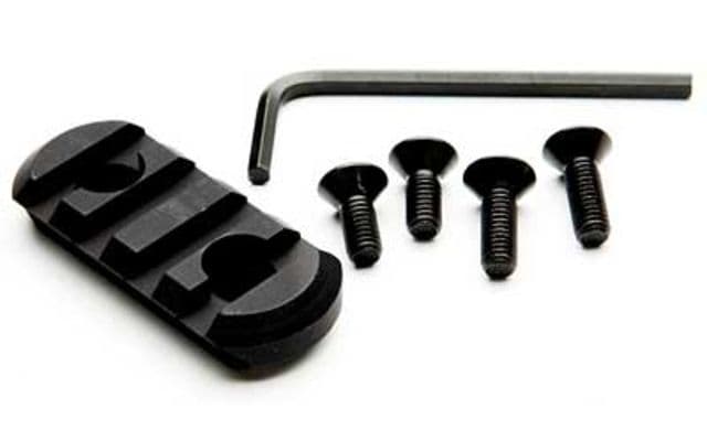 Mesa Tactical Adapter Mount Standard Profile Picatinny Rail 2 In Black