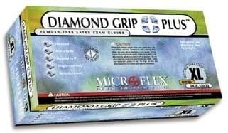 Microflex Diamond Grip Plus Latex Gloves Microflex DGP-350-XL Case