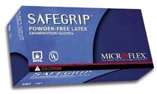 Microflex Safegrip Powder-Free Latex Gloves Microflex SG-375-M Case
