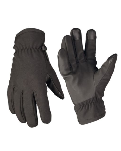Mil-Tec Thinsulate Softshell Gloves Black 2xl