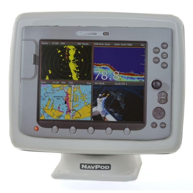 NavPod PowerPod Precut f/Grand Prix Series f/Raymarine C120 & E120 Dash Mount