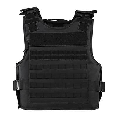 NcSTAR Vism Plate Carrier W/External Hard Armor Pockets Black 2XL