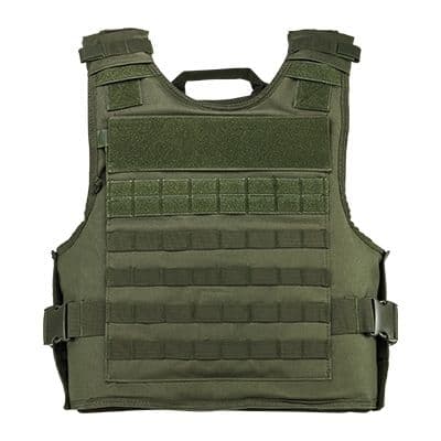 NcSTAR Vism Plate Carrier W/External Hard Armor Pockets Green 2XL