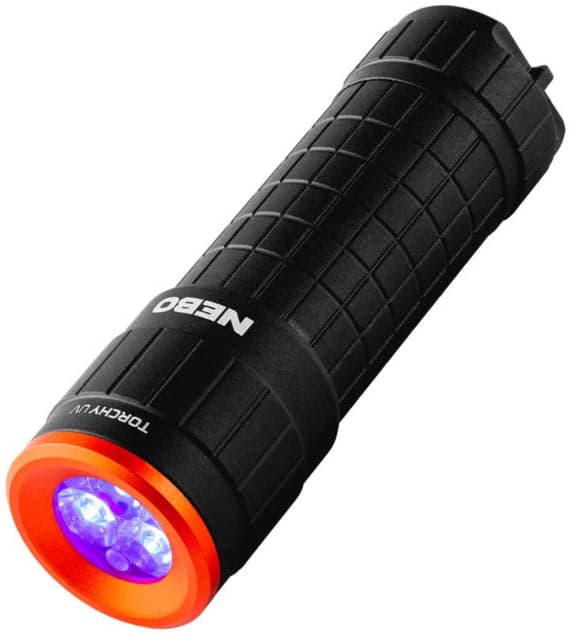 Nebo Torchy Uv Led Flashlight Aaa White Light