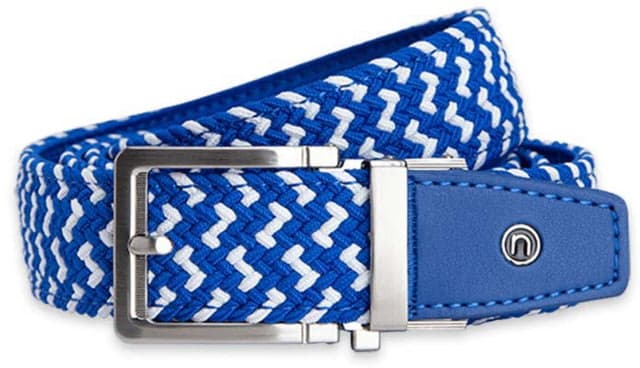Nexbelt Braided Golf Belt Bluewhite