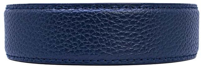 Nexbelt Pebble Grain Strap Belt Navy Blue