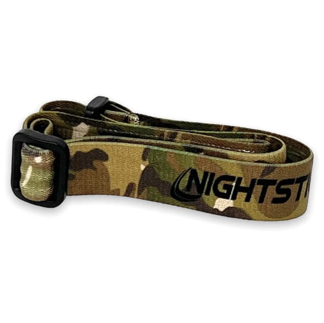 Nightstick Elastic Head Strap W/ Non-Slip Lining Camo