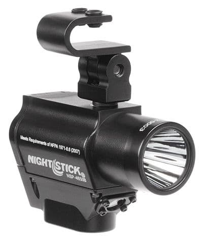 Nightstick Helmet Mounted Multi-Function LED Dual-Light Flashlight220 Lumens Black