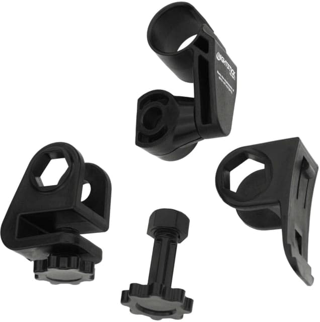 Nightstick Multi-Angle Helmet Mount for Accessory Slot/Brim for XPP-5414 Black