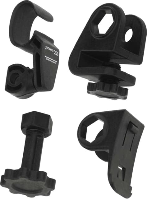 Nightstick Multi-Angle Helmet Mount for Accessory Slot/Brim for XPP-5418 and NSP-2420 Black