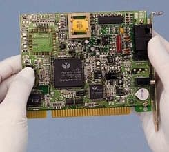 North Safety Products/Haus Glove Ntrl Chmsft 4MIL M PK100 CE412W/M Case