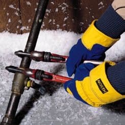 North Safety Products/Haus Glove Polar Mens Blue EA1PR Case