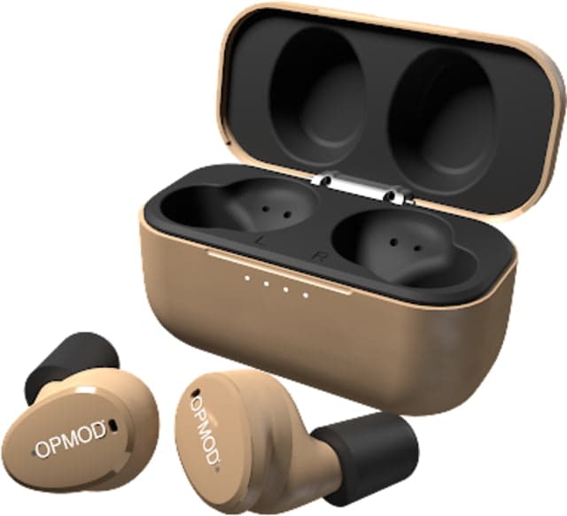 OPMOD ISOtunes Sport CALIBER True Wireless Tactical Earbuds With Bluetooth 25 NRR FDE Universal