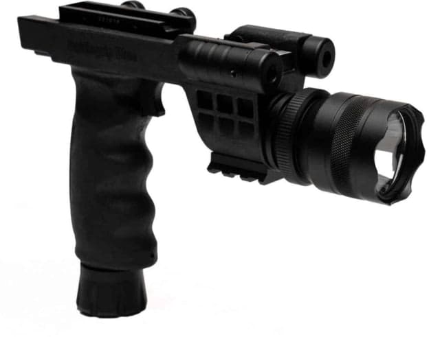 Osprey Global Battlegrip Laser/Flashlight Combo Blue Laser Black Battlegrip Blue