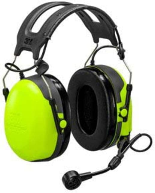 PELTOR CH-3 Headset w/Ptt Headband Black/Yellow
