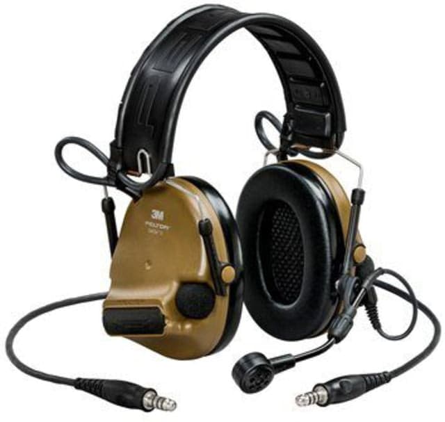 PELTOR ComTac VI NIB Headset On/Over Ear Coyote Brown MT20H682FB-19N CY