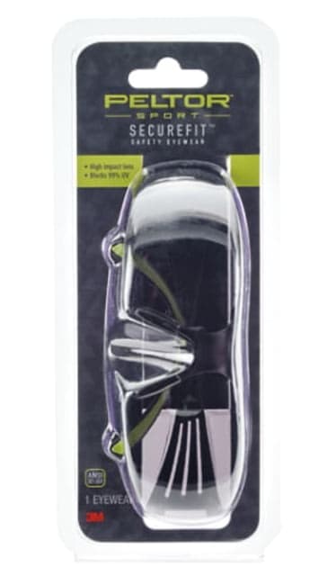 PELTOR Sport SecureFit 400 Eye Protection Clear Anti-Fog 8/Case Clear