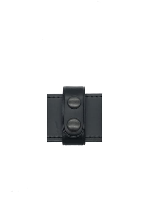 Perfect Fit 1in Belt Keeper Plain Black Snap Black