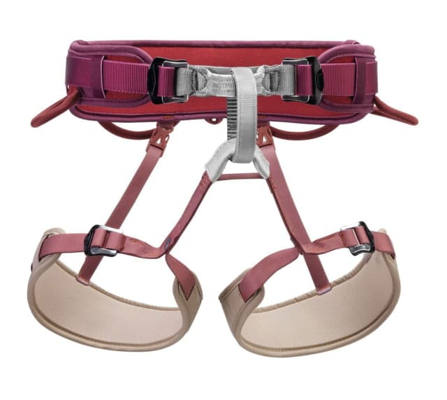 Petzl Corax Climbing Harness Dark Red 1