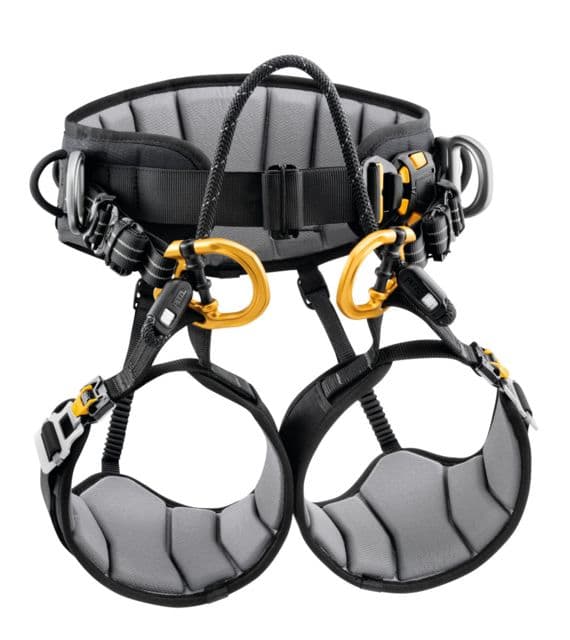 Petzl Sequoia Tree Care Seat Harness Black/Yellow 0