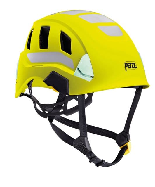 Open Box Dealer Demo Petzl Strato HI-VIZ Helmet Yellow A020CA00