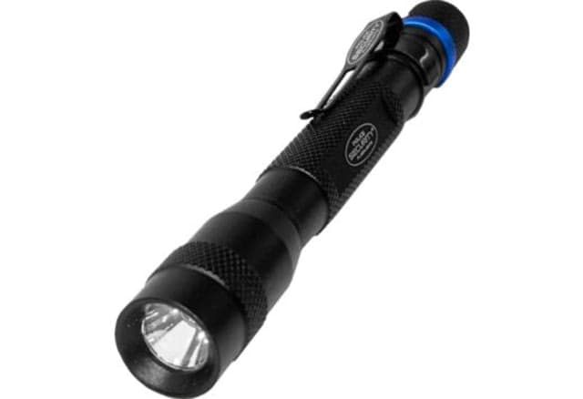 Police Security Flashlights Inspector 50 Lumen Led Flashlight Black