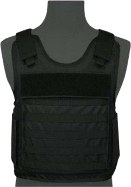 Premier Body Armor NIJ Certified Hybrid Tactical Vest Level IIIA Black Large