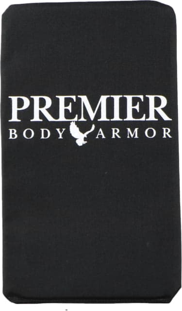 Premier Body Armor Haley Strategic Partners Flat Pack Plus Level IIIA Bulletproof Backpack Insert Black 9" x 13.5"