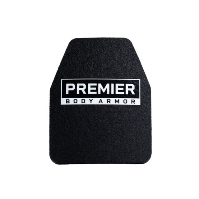 Premier Body Armor Nexus Level III ICW Plate Multicurve Black 8x10 inch