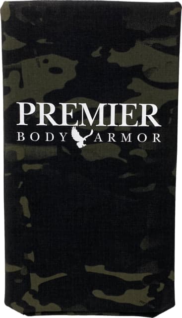 Premier Body Armor Viktos Upscale Sling Level IIIA Bulletproof Backpack Insert MultiCam Black 7" x 12.6"