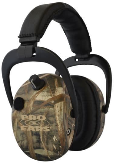 Pro Ears Stalker Gold Shooting Hearing Protection NRR 25 Bow Hunting Headset Max 5 Camo