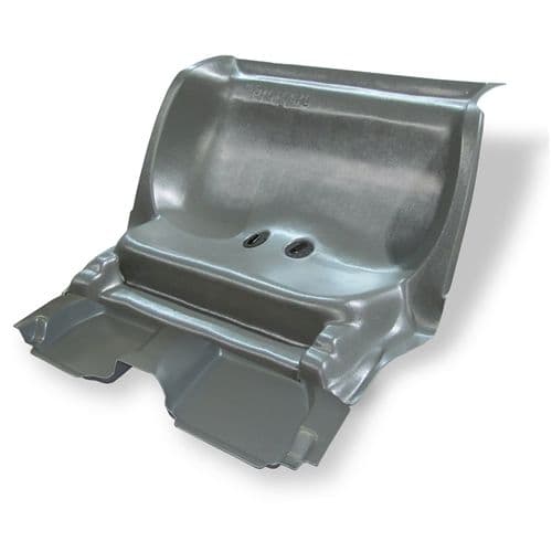 Pro-Gard Industries Charcoal Grey Abs Standard Transpt. Seat Straight Back W/ 7 Ga. Steel Screen Window Cargo Barrier & Seat Mount. Kit