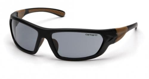 Carhartt Carbondale Safety Glasses Gray Lens w/ Black/Tan Frame