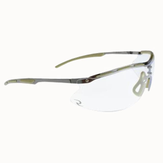 Radians Bravo Glasses Polycarbonate Clear Lens Black Frame