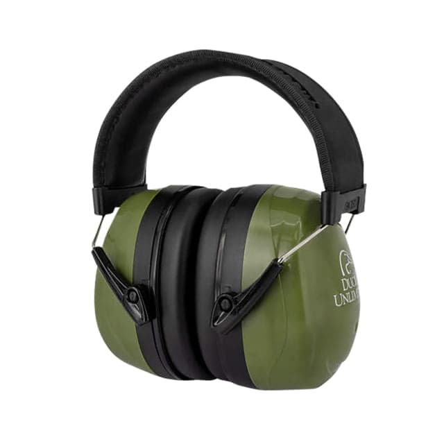 Radians High Performance Earmuff Over the Head Black/Green