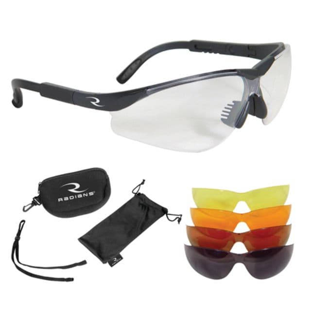 Radians T-85 Interchangeable Len Kit Five Lenses Plus Carrying Case