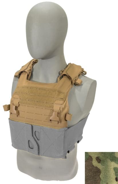 Raptor Tactical GHOST MK2 Plate Carrier MOLLE/Velcro Medium MultiCam