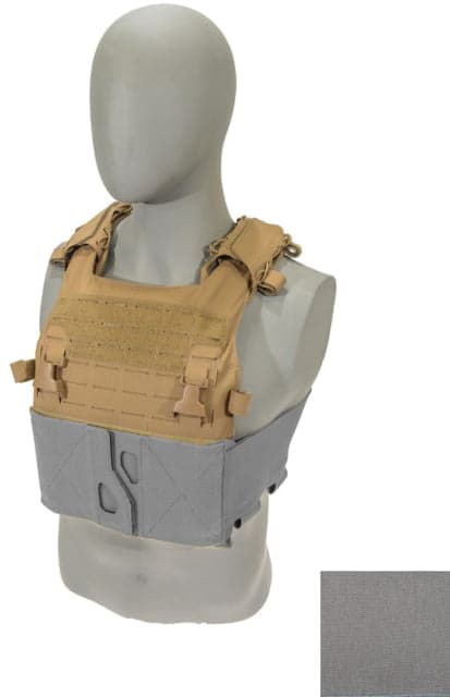 Raptor Tactical GHOST MK2 Plate Carrier MOLLE/Velcro Medium Tactical Grey