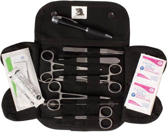 Red Rock Outdoor Gear Stainless Steel Surgical Set Black