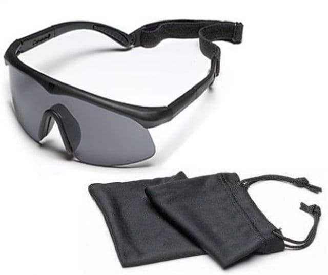 Revision Sawfly Ballistic Eyeshield Basic Kit - Solar Lens Small Black Frame