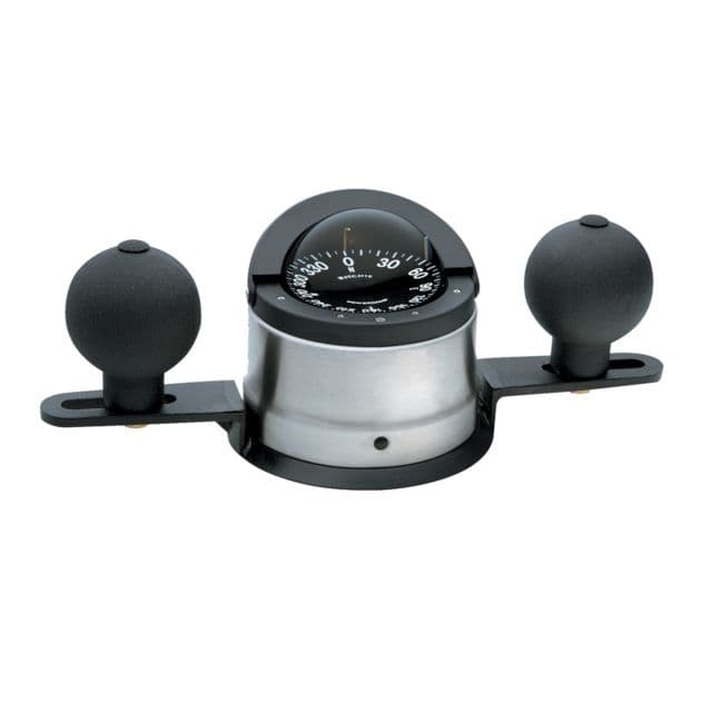 Ritchie Navigator Steel Boat Compass - Binnacle Mount - Stainless Steel/Black