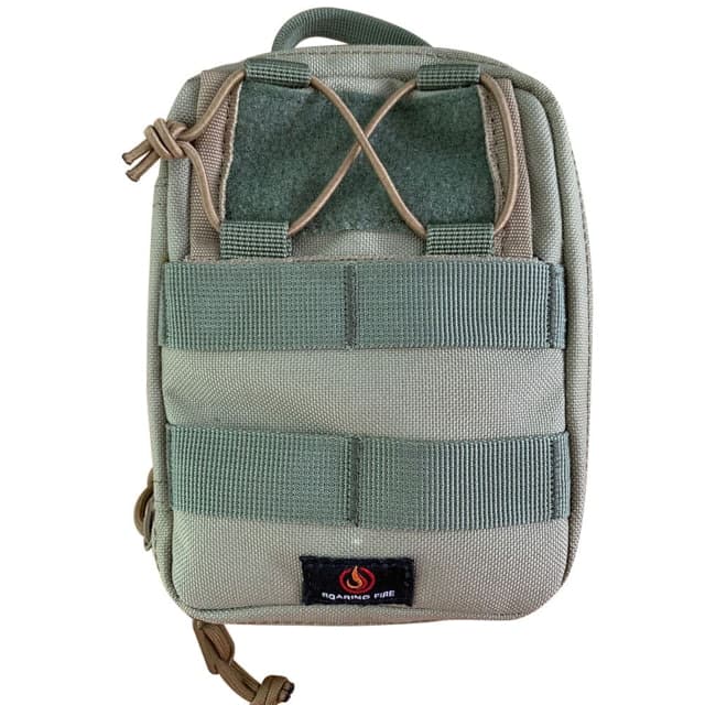 Roaring Fire Ember MOLLE EDC Utility Organizer Pouch FDE 7.48x6x1.25 inch