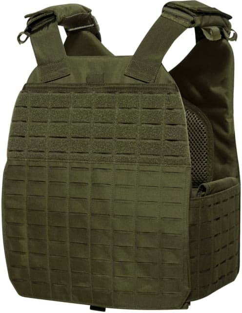 Rothco Laser Cut MOLLE Plate Carrier Vest Olive Drab 2XL/3XL