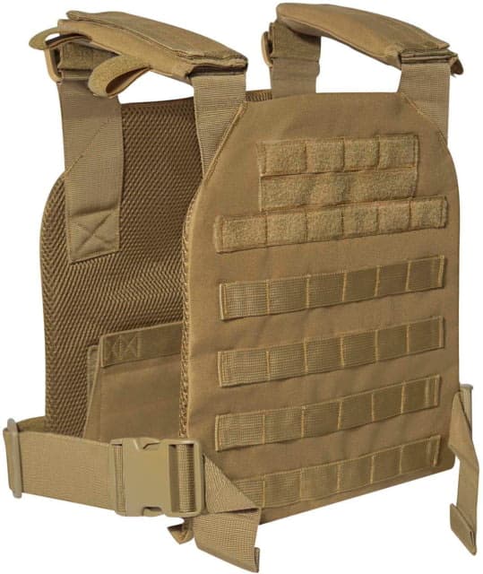 Rothco Low Profile Plate Carrier Vest Coyote Brown Regular