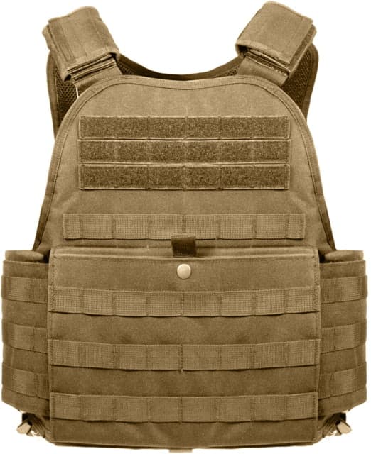 Rothco MOLLE Plate Carrier Vest Coyote Brown CoyoteBrown-2XL3XL
