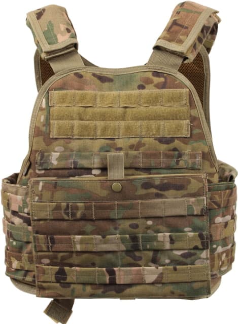 Rothco MOLLE Plate Carrier Vest MultiCam Extra Small/Small