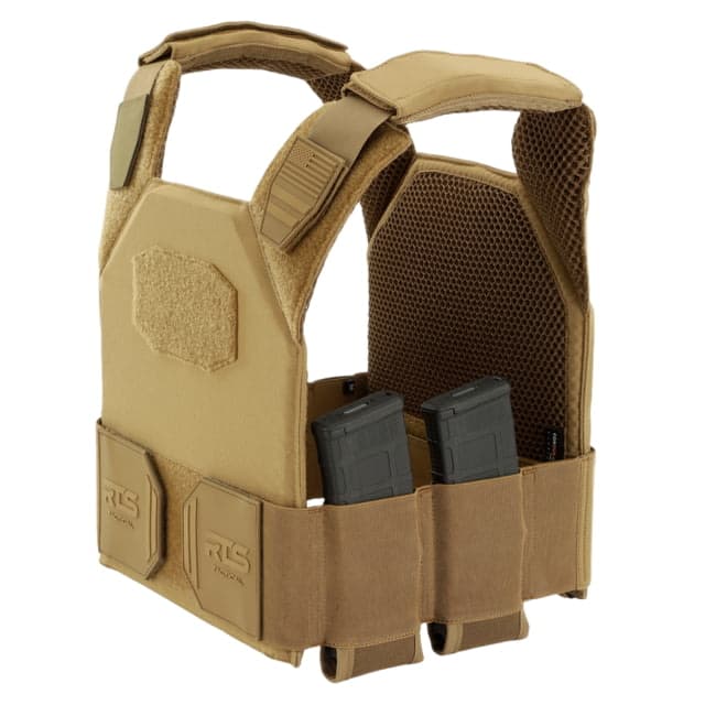 RTS Tactical Advanced Sleek 2.0 Plate Carrier Coyote Brown 11x14 Large/Extra Large