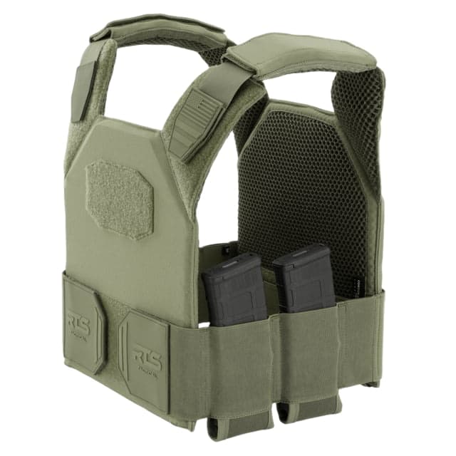 RTS Tactical Advanced Sleek 2.0 Plate Carrier Ranger Green 10x12 Large/Extra Large