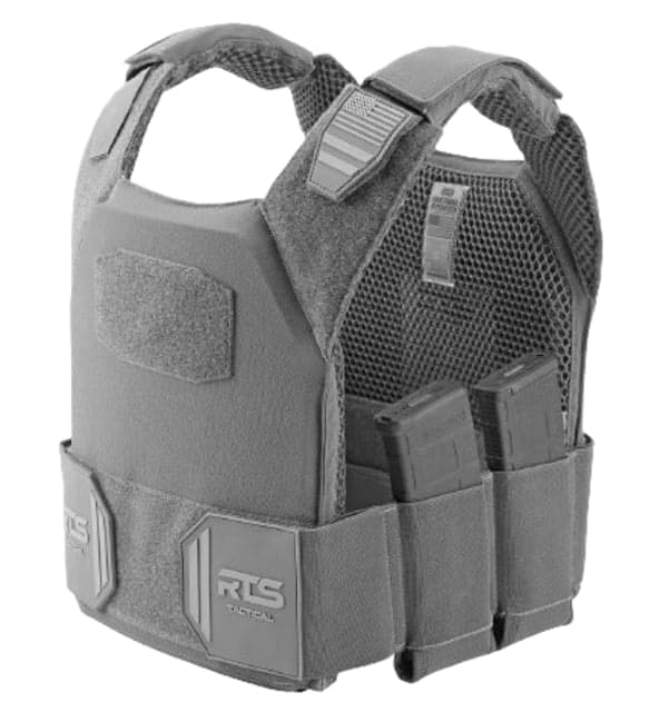 RTS Tactical Advanced Sleek 2.0 Plate Carrier Wolf Gray 10x12 2XL