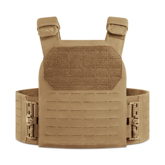 RTS Tactical HST Quick Release Plate Carrier Coyote Brown 11x14 2XL